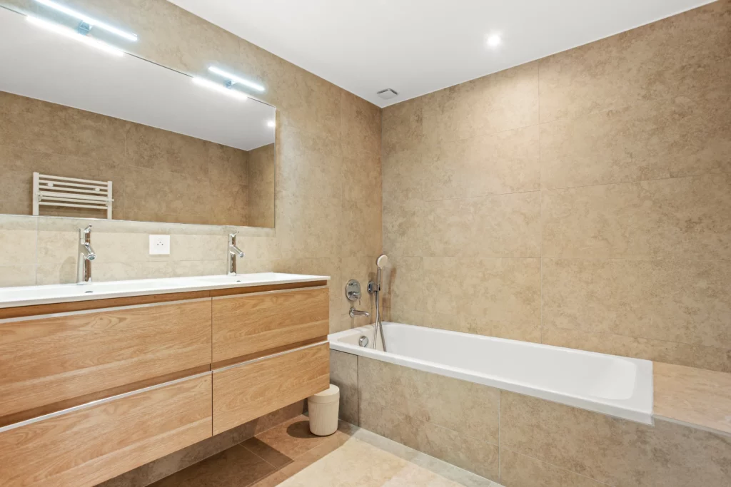 Salle de bain d’une villa