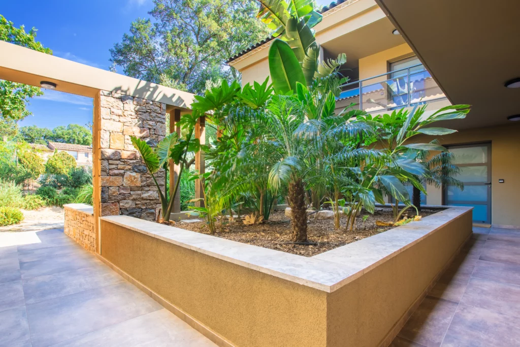 Extérieur d’une villa