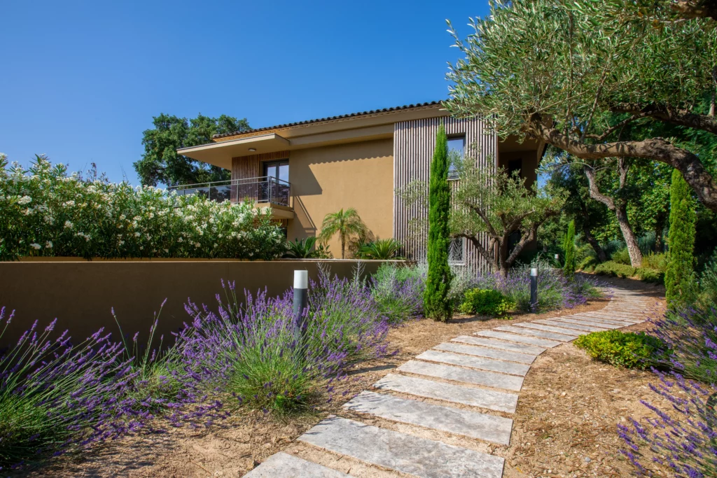 Extérieur d’une villa