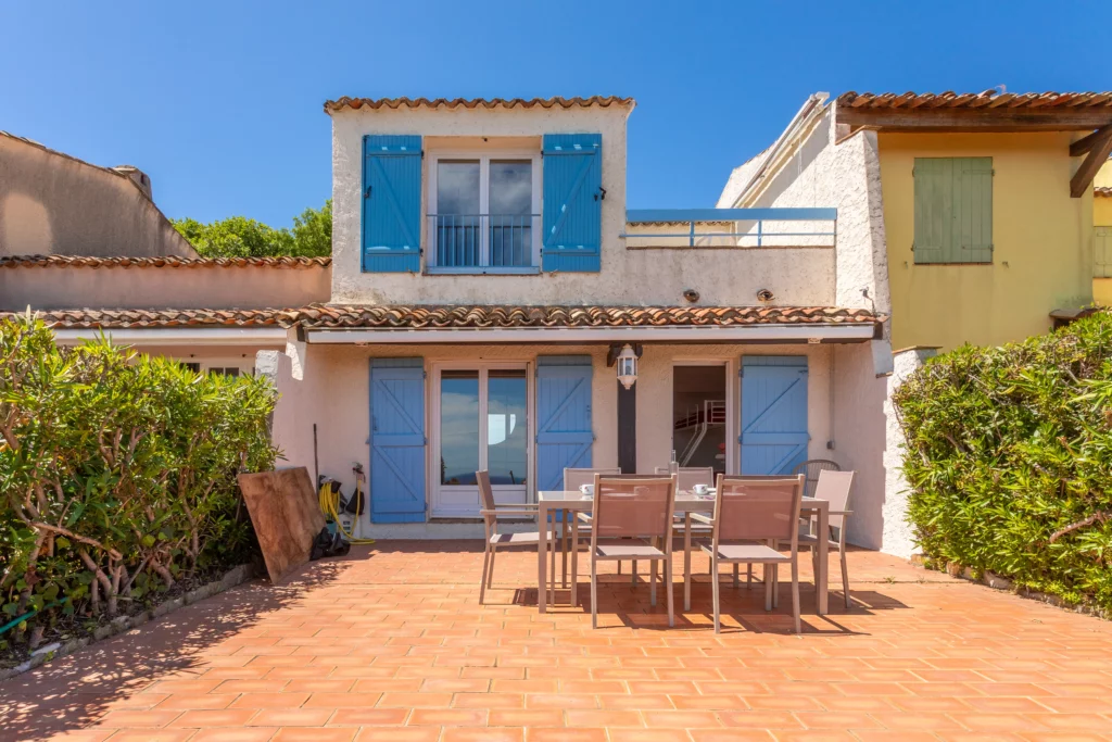 Terrasse d'une villa