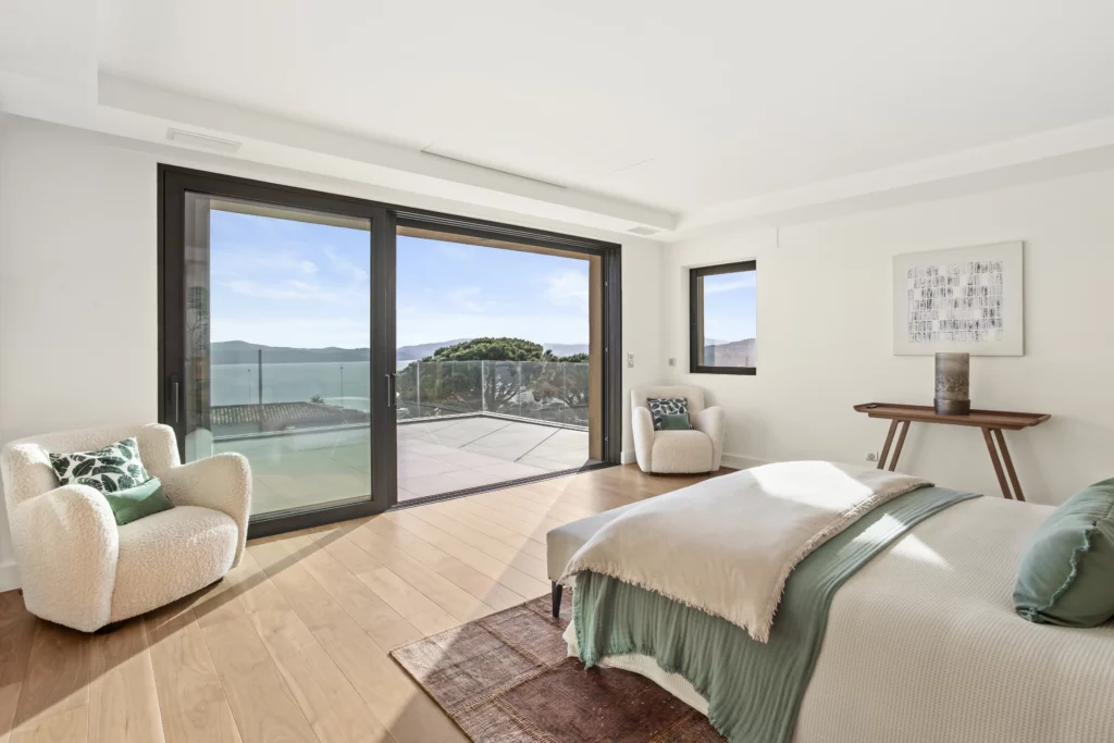 Chambre d’une villa