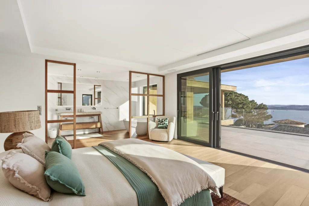 Chambre d’une villa