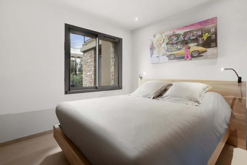 Chambre d’une villa