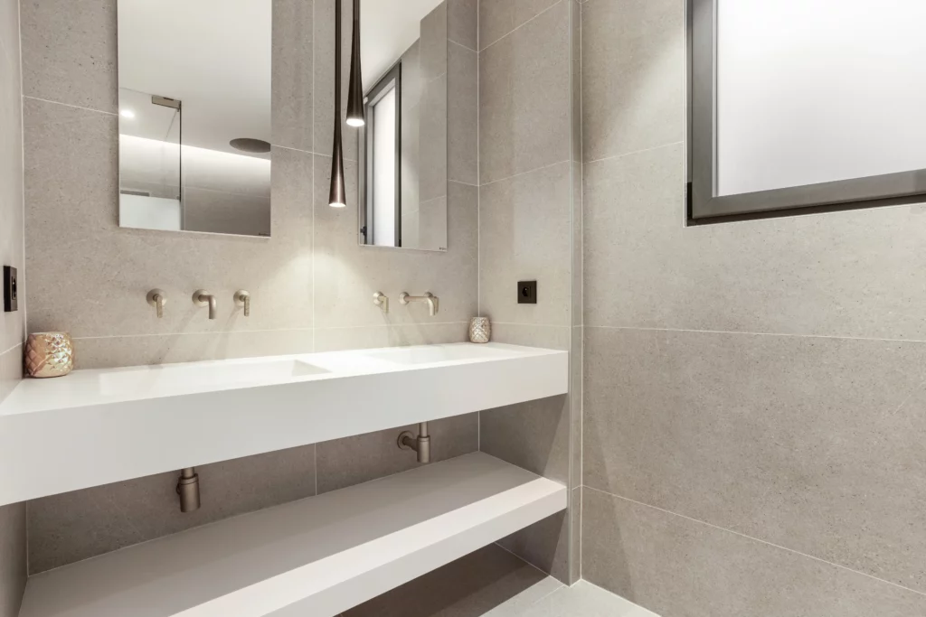 Salle de bain d’une villa