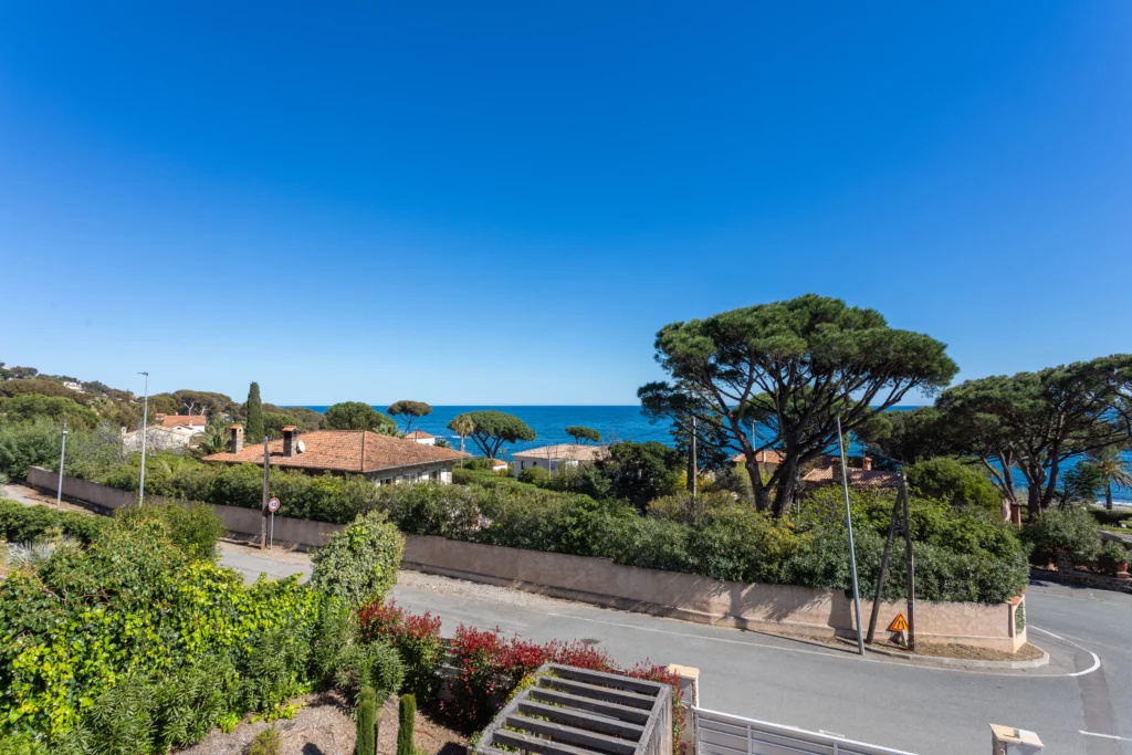 Vue depuis une villa du Golfe de Saint-Tropez