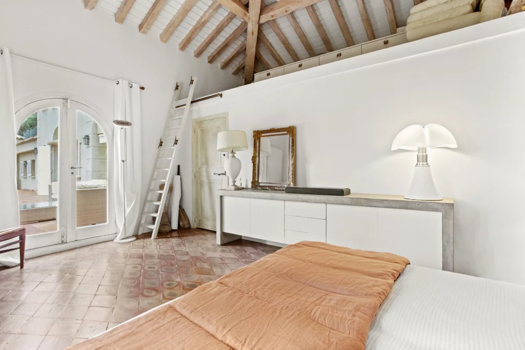 Chambre d’une villa