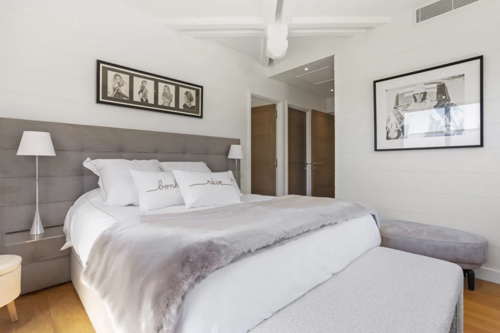 Chambre d’une villa