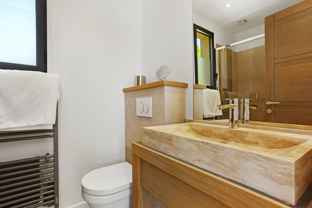 Salle de bain d’une villa