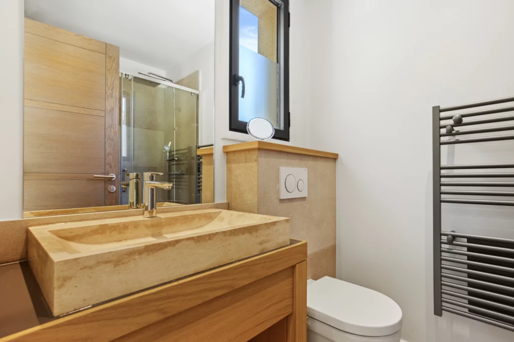 Salle de bain d’une villa